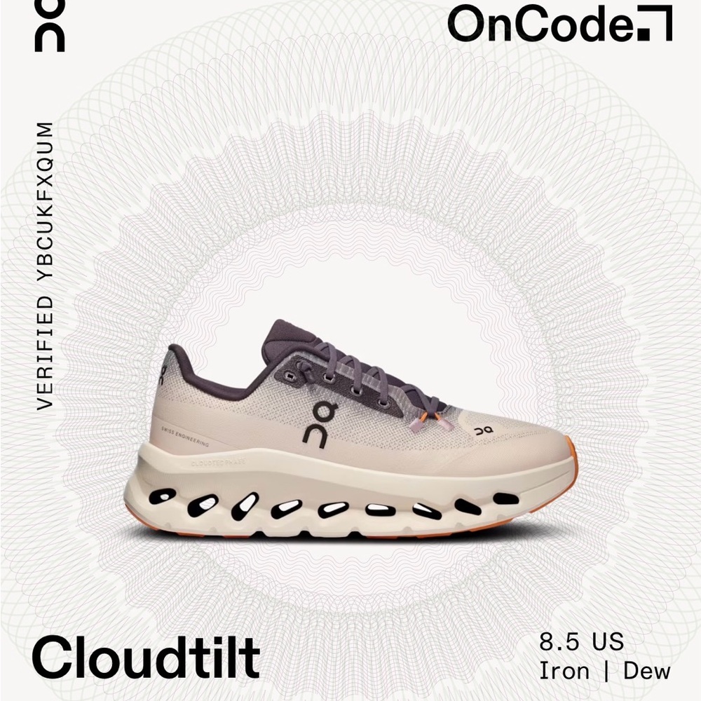 On Running Women's Cloudtilt Sneakers - Iron Dew - Picture 7 of 9